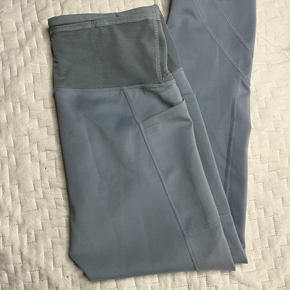 FlipBelt Blue Running Tights